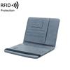 Держатель для RFID-паспорта: Многофункциональный кошелек для путешествий для защиты билетов, карт и документов