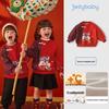 Свитшот с цветовыми блоками и флисовой подкладкой JELLYBABY для детей