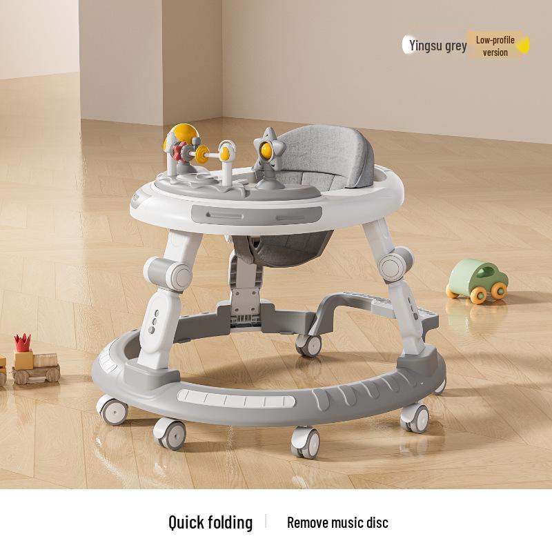 Регулируемая ходунок и стульчик для кормления для детей от 6 месяцев до 3 лет - Функции защиты от переворачивания и Х-образных ног