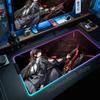 Pretty CHISA Aemeath Luno Cartethyia Wuthering Waves Game Mouse Pad RGB Non-Slip Rubber Mousepad Laptop PC Large Anime Desk Mat