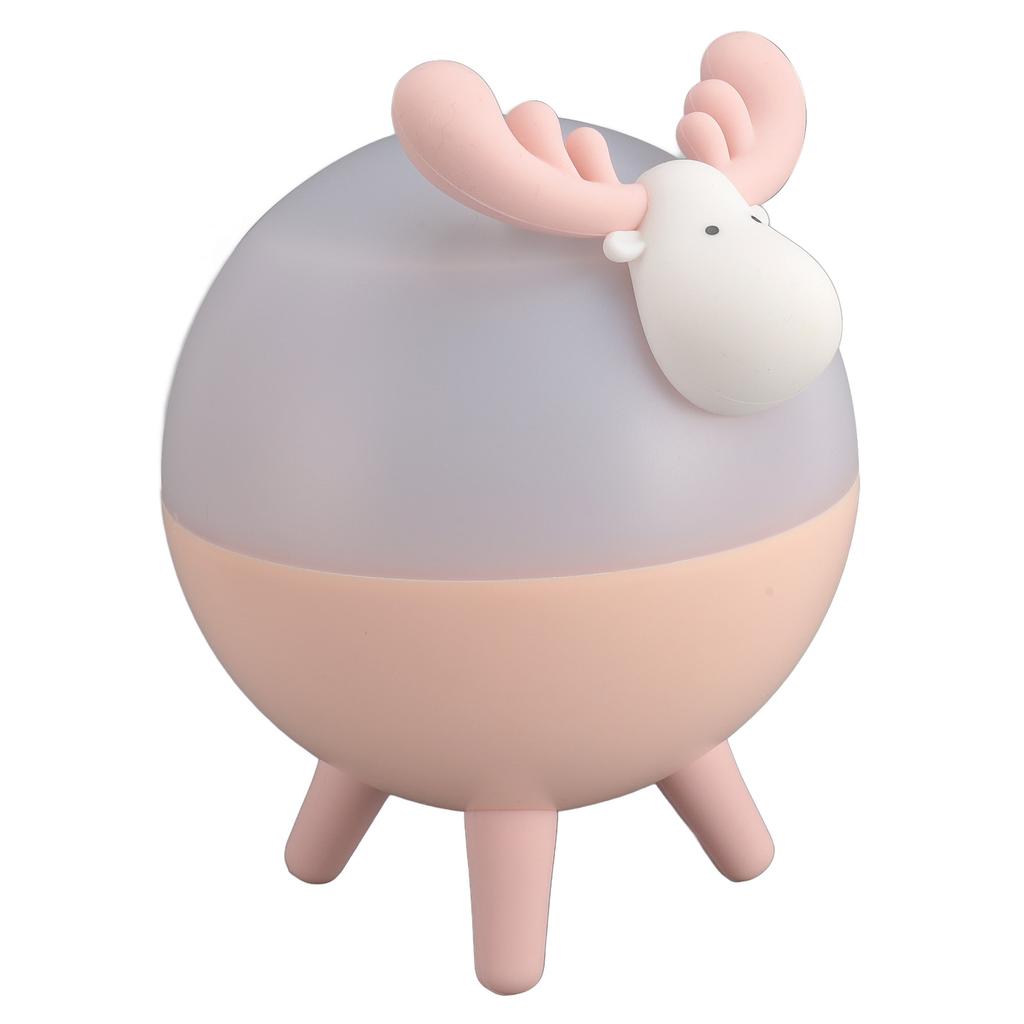 Детский ночник-проектор с вращением на 360 градусов, милый проектор с изображением оленя, у детской кровати