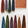Ethnic Style Sunscreen Shawl Tassels Cashmere Scarf Casual Paisley Shawl  Outdoor