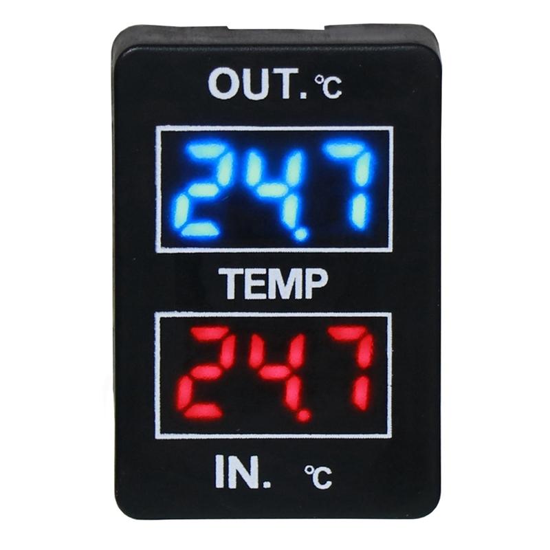 Car Interior And Exterior ABS Temperature Display Sensor For Toyota Camry Corolla Yaris RAV4 33X22.5Mm