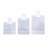 Reusable Flip Cap Packaging Bag for Fluid Makeup 30ml 50ml and 100ml Lotion Dispenser Pouches