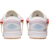 Кроссовки Air Jordan 1 Low GS Mushroom Kids белые светло-хаки Doll IB8861-151