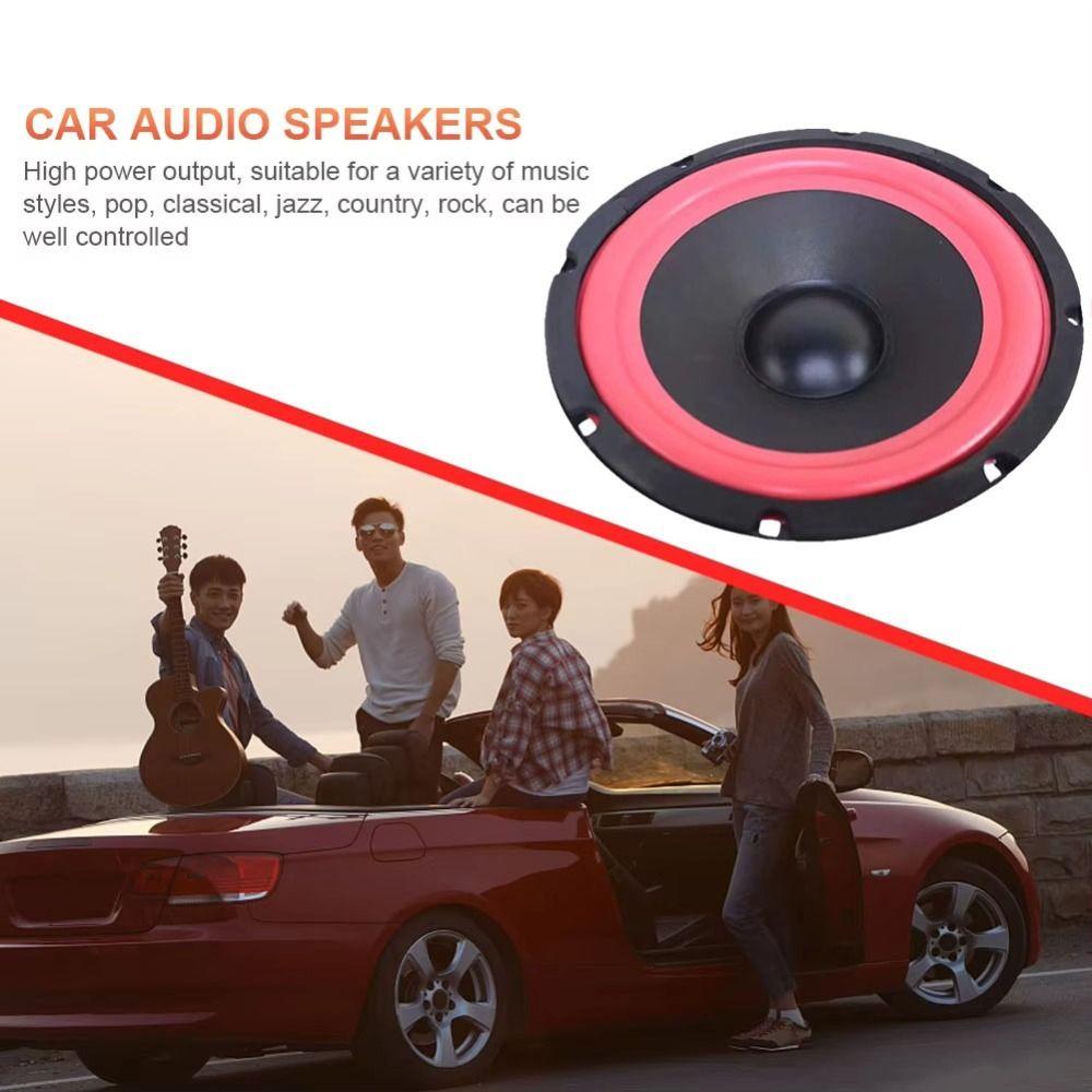 4 Ohms Car Speakers Magnetic Woofer Speaker Universal Car Coaxial Subwoofer  Car Audio
