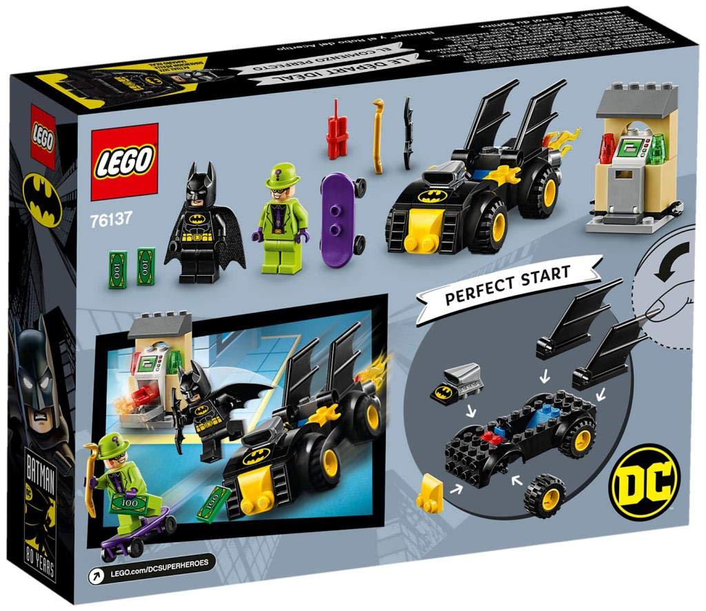 LEGO Супергерои Бэтмен Риддлер Ограбление 76137 Блок Игрушка Мальчики (TM) против. (TM)