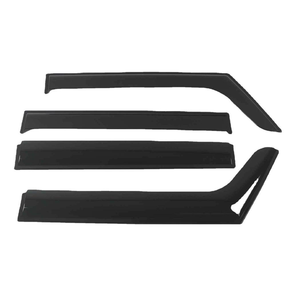 Применимо07-17Jeep Wrangler оконные дефлекторы двери автомобиля дождевик дефлектор бокового окна кузов автомобиля дождевик украшение