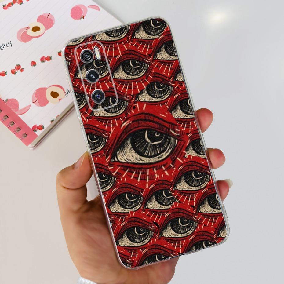 Чехол для телефона Vivo V20 SE V2022 V2023 Vivo V20 V2024 V2025 Мягкий силиконовый ТПУ Задняя крышка Для VivoV20 V 20 20SE Бампер