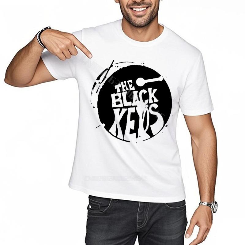 Teeshirt Black Plus Size Tshirt The Black Keys Drum Adult Comfort Tshirt Cool Travel New Teeshirts