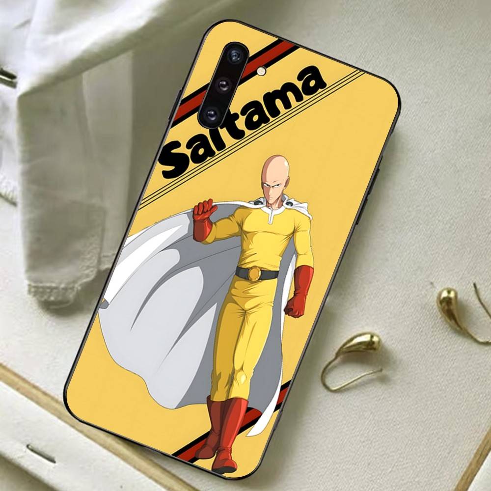 One P-Punch Man Saitama Phone Case For Redmi Note 4 X 5 A 6 7 8 T 9 9S 10 11 11S 11Epro Poco M3 Pro