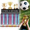 Trophy Display Stand Medal Hanger With 15 Hooks Metal Key Holder Compatible For Schools, Events, Offices Home Decor