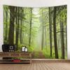 Гобелен «Солнечный лес» для украшения офиса, гостиной, настенный гобелен для дома