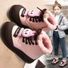 Girls' Snow Boots Children's Cotton-padded Shoes Fleece-lined Warm Princess Short Boots