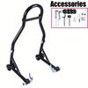 2pcs Motorcycle Rear Wheel Support Brackets Adjustable Heavy Duty U Shaped Metal Frame Motorbike Motorcycle Accessories