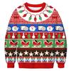 Grinch Christmas Cartoon Print Crew Neck Sweatshirt Men Women Casual Long Sleeve Top
