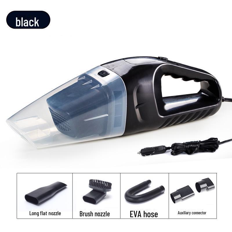 Автомобильный пылесос высокой мощности 120 Вт: Ручной пылесос двойного назначения для влажной и сухой уборки с мощным всасыванием