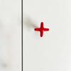 Modern Minimalist Color Cross Kitchen Cabinet Door Pulls Dopamine Furniture Drawer Knobs and Furniture Hardware Handle