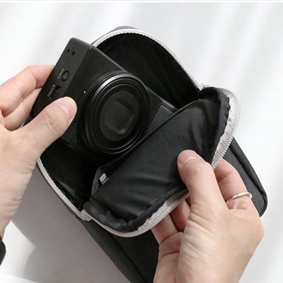 Cable Organizer Bag Excellent Waterproof Lightweight Charger Data Storage Daily Use