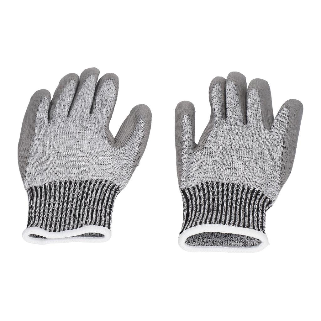 Рабочие перчатки Уровень F Устойчивые к порезам С ПУ покрытием Дышащие для технического обслуживания Садоводство L