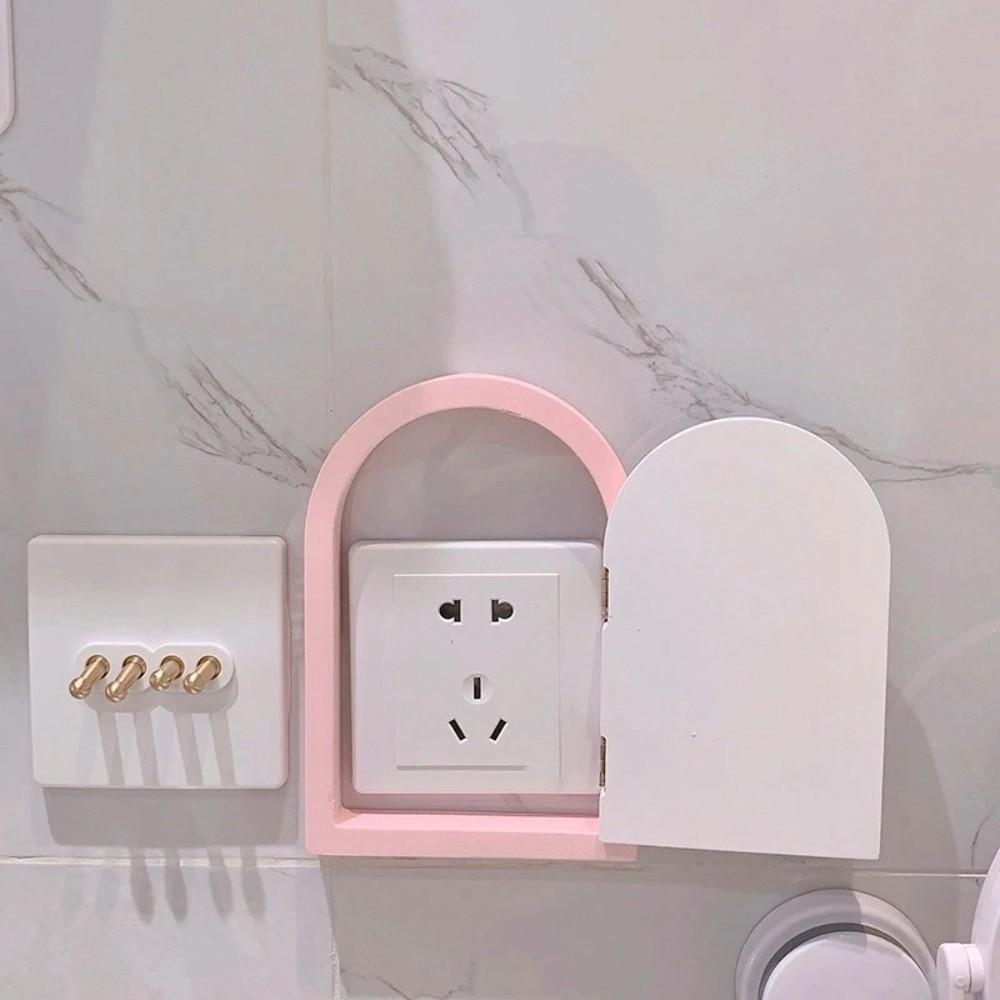 Wall Decoration Switch Stickers Dustproof Switch Decorative Frame Ornaments Fairy Elf Door Home