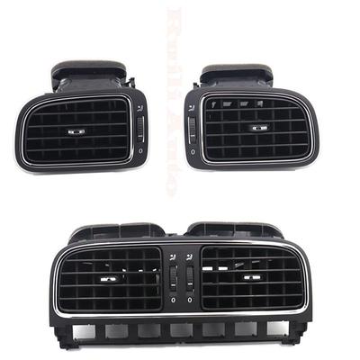 Ruili258 1 хромированная передняя приборная панель, вентиляционная накладка на выходе переменного тока для VW Cross Polo 5 6R Sedan GTS Vento 2011-2013