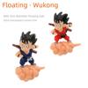 Aquarium Desktop Decor: Monkey King Diver Floating Ornament - Micro Landscape Fish Tank Set