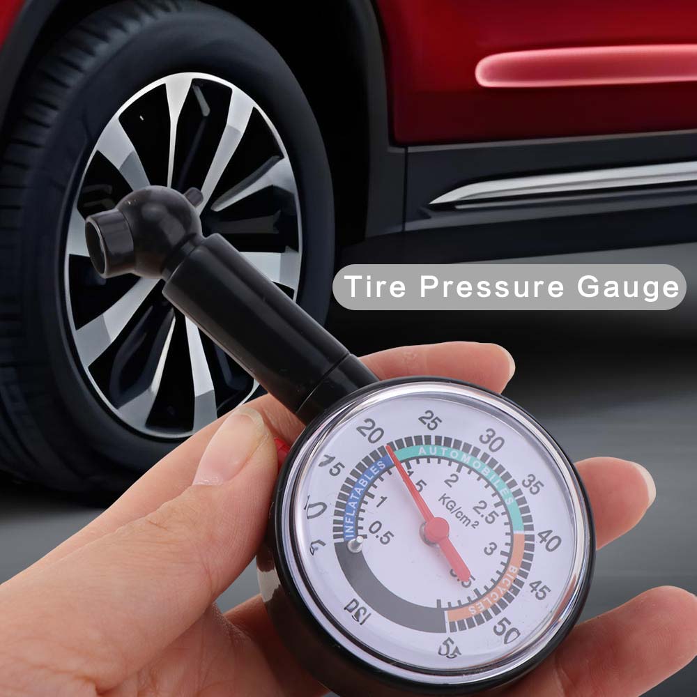 Dial Meter Tyre Deflation Pointer Pointer Design Auto Tire Inflation Car Tire Pressure