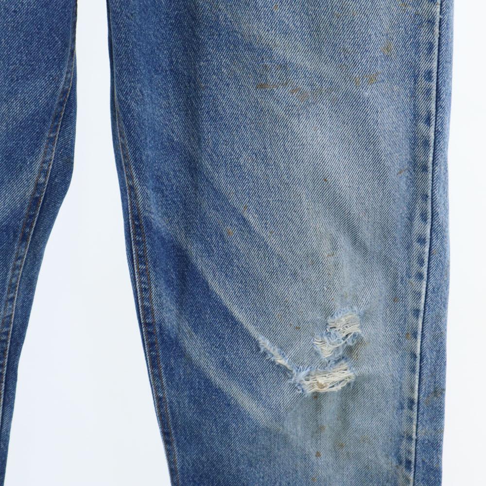 HUNTING WORLD 90-е Сделано в Италии Старые джинсы W30 Синие джинсы Мужские Б/У