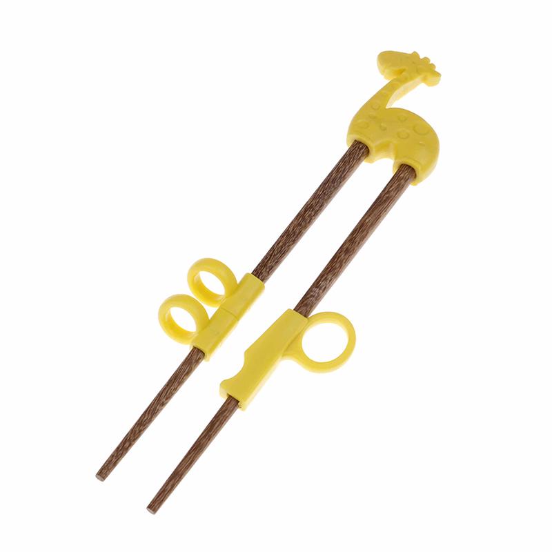 1 пара/коробка детские обучающие палочки для еды деревянные многоразовые обучающие палочки для еды