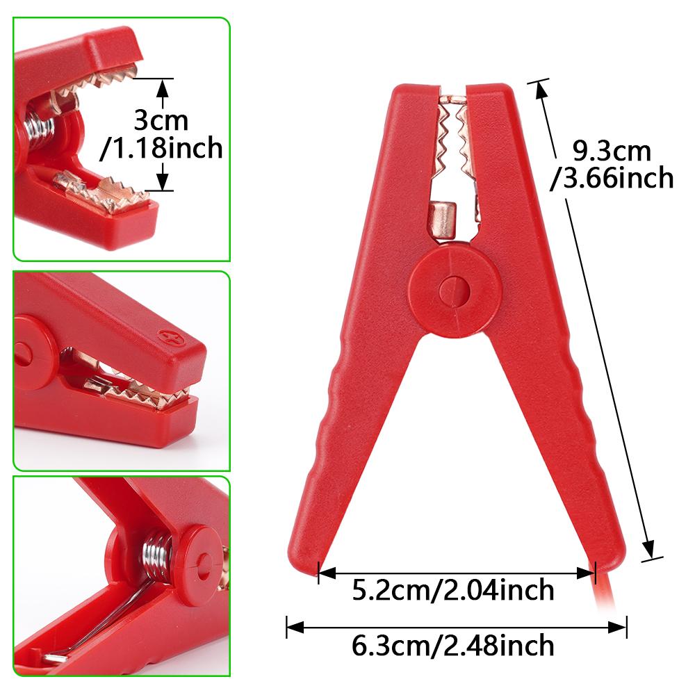 14AWG Предохранитель Крокодил Аккумулятор Для Автомобильного Удлинителя Адаптер Быстрого Отсоединения Отсоединение Для Автомобильного Мотоциклетного Аккумулятора Кабель Зажима
