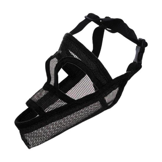 Breathable Mesh Dog Muzzle Anti Bark Pet Mouth Cover Prevent Biting Chewing Dog Training Muzzle for Walking Grooming