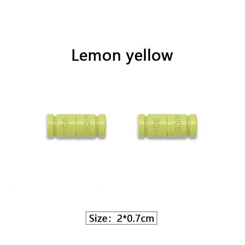 1 пара эластичных шнурков, красивые металлические капсульные замки-застежки, шнурки без завязывания, застежки, ленивые шнурки без завязывания, украшения, аксессуары для обуви