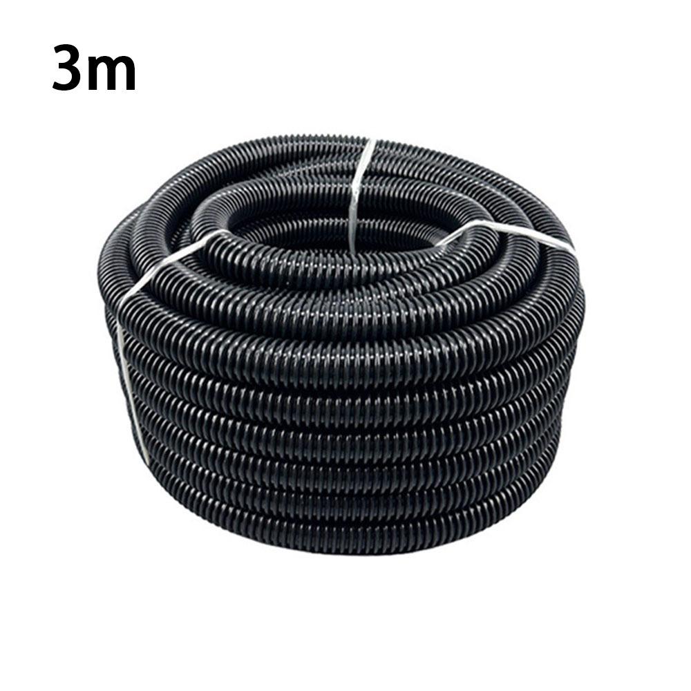 3m/5m Vacuum Cleaner Hose Inner Diameter 32mm Flexible Vacuum Cleaner Extended Hose Threaded Universal EVA Corrugated Hose