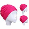 Adults Bathing Elastic Waterproof Free Size Ear Protect Diving Hat Swim Pool Hat Swimming Caps