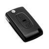 KEYYOU FOR Peugeot 4007 ET 4008 FOR Citroen C-Crosser C4 Aircross 2 Button Remote Key Case Shell Fob MIT-11R Blade CE1731