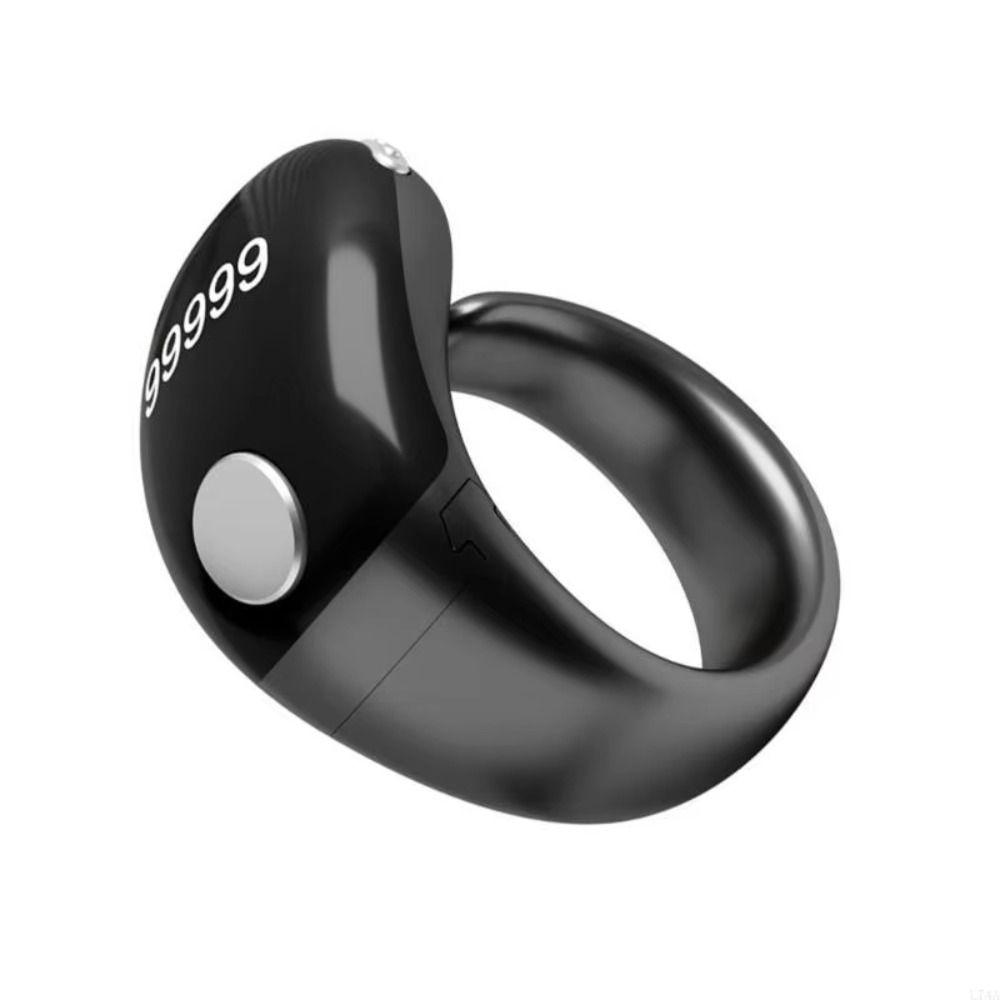 Touch Control Digital Tally Counter Removable Point Marker Smart Ring Counter  Mindfulness Practice