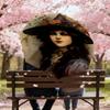 1PC witchcraft floralAutomatic Open/Close Umbrella with Windproof, 8-Rib Sturdy Canopy, Durable Ribs, Fashionable Design1221A