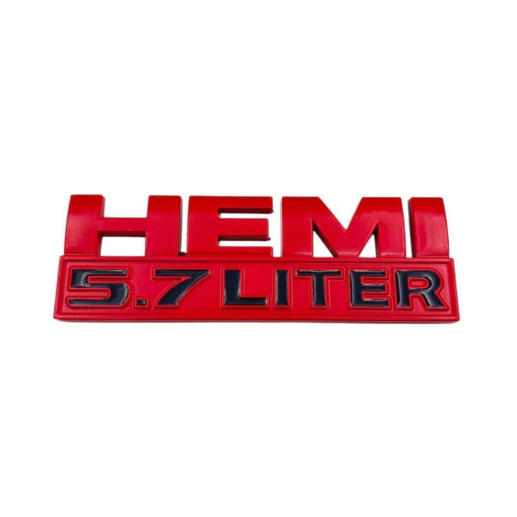Металлическая декаль 5.7L HEMI для Dodge RAM 1500/2500, наклейка для модифицированного автомобиля