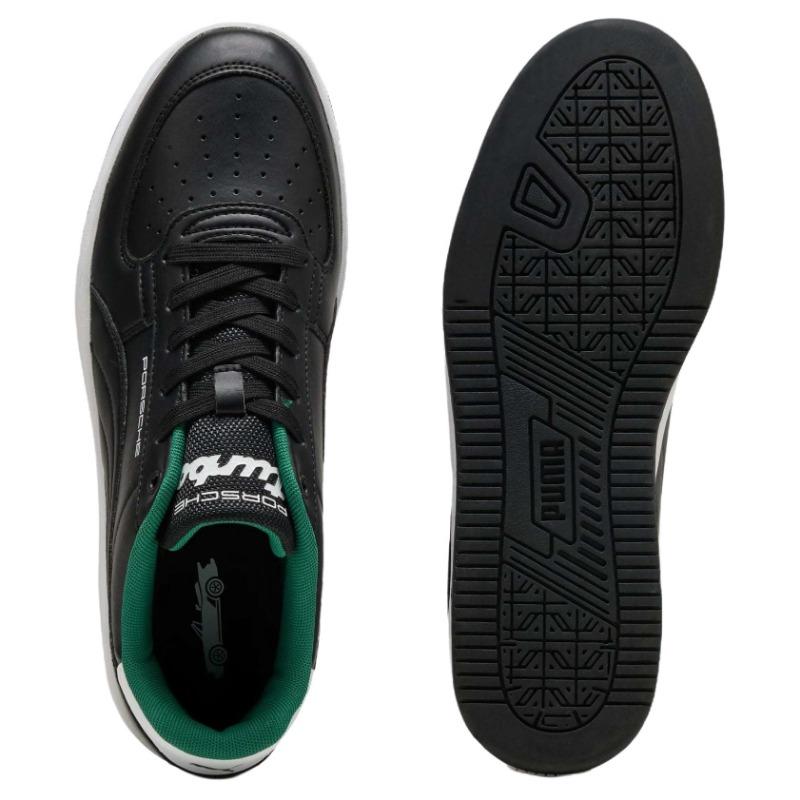 Porsche x PUMA Legacy Caven 2.0 Мужские Мягкие Низкие Скейт-Кроссовки Черные 308653-01