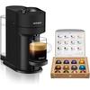 Капсульная кофемашина Nespresso Virtuo Next матово-черного цвета Емкость резервуара для воды 1,1 л Центробежная сила экстракции одним нажатием GDV1-MB-W
