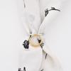 Double Ring Scarf Buckle Ring Zinc Zinc Alloy  Fashionable   Weddings