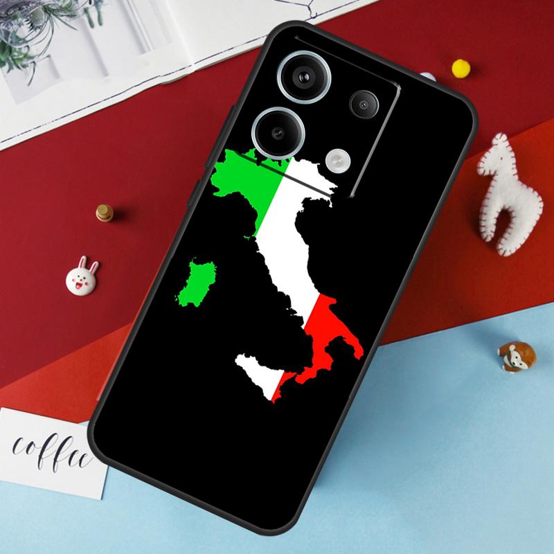 Чехол с флагом Италии для Xiaomi Redmi Note 13 12 10 8 9 11 Pro 12S 10S 11S Redmi 13C 10A 10C 9C 12C