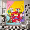 Wall TapestryRugrats Art Hanging Cloth Decorative Background Cover for Room Decoration