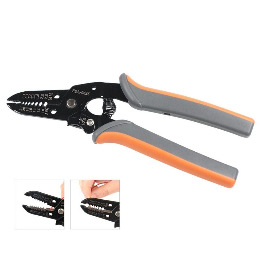 Time-Saving Crimping Stripping Plier Large opening Electricians  Pliers Wire Stripper  Hand Tool