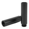 2pcs Mic Holder Extension Rod Set Adjustable Length Durable Microphone Holder Upgrade Parts