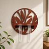 Wooden Hydroponic Planter Shelf Home Ornaments Flower Pot Wall Mounted Planter  Garden Decor