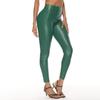 Leather Pants for Women Stretchy High Waist Leather Leggings Sexy Hip Lifting Casual Pencil Pants