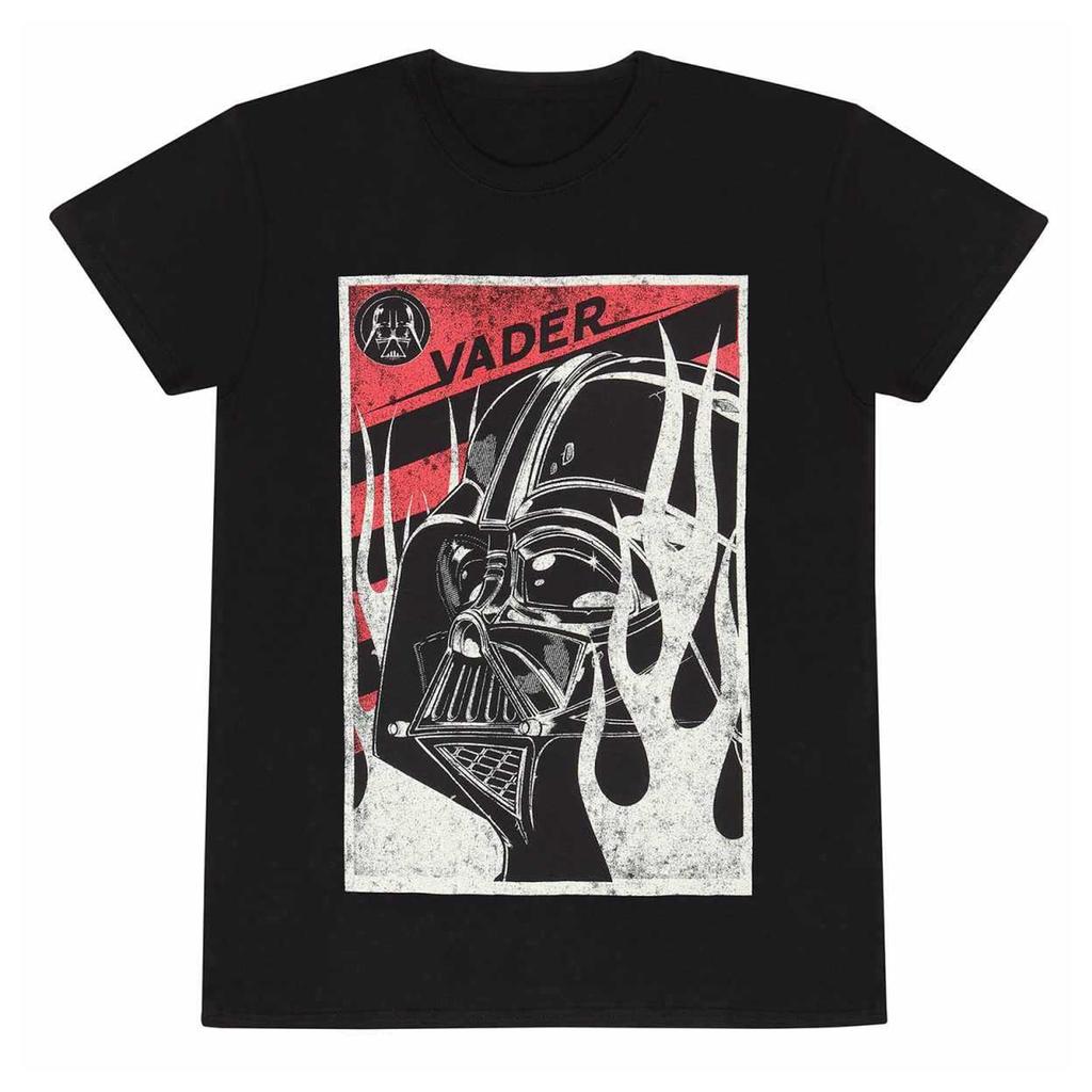 STAR WARS Unisex Adult Darth Vader Frame T-Shirt