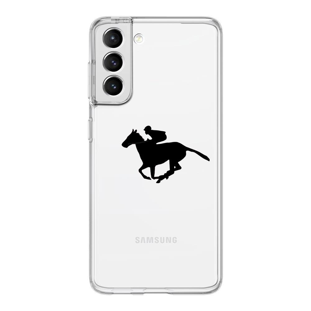 Чехол для телефона Samsung Galaxy S24 Ultra S23 FE S22 S20 S21 5G S10 S9 Plus S10E S8 Мягкий силикон Прозрачный Искусство животных Лошадь Чехол